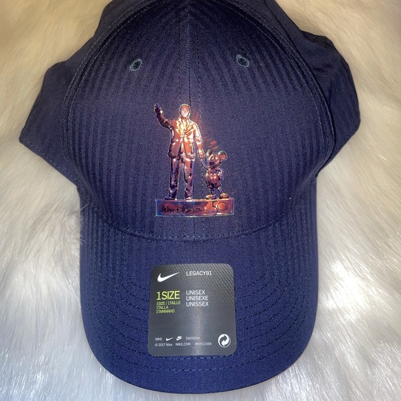 NWT Authentic Disney Park WDW 50th Anniversary EARIDESCENT unisex ballcap hat - Picture 3 of 10